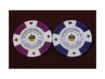Clay Poker Chips and Token