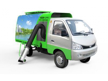 Electric Leaf Collection Truck