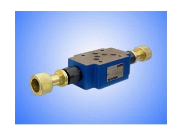 Pilot Operated Hydraulic Pressure Relief Valve, Sandwich Plate type