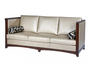 3 Seat Ark Wood Frame Sofa & Couch