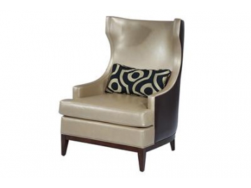 High Back Hotel Leather Chair