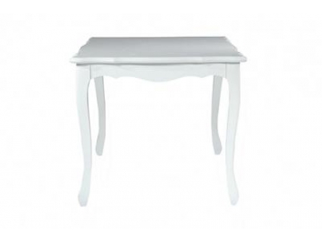 White Wood Dining Room Table