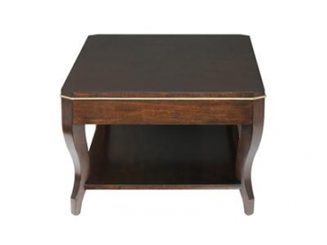 Rectangular Storage Wood Tea Table