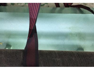 HCR8-ET Raschel Warp Knitting Machine, Fabric Ribbon and Belt Knitting