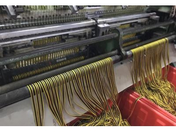 HCR8-ET Raschel Warp Knitting Machine, Fabric Ribbon and Belt Knitting