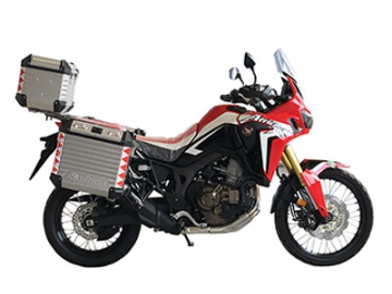 Honda Motorcycle Alu Boxes with Racking