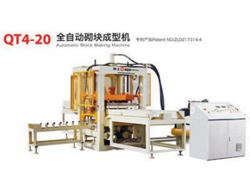 QT4-20 Automatic Block Making Machine