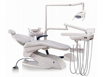 A800-I Dental Chair Unit  (memory foam dental chair, handpiece, LED light)