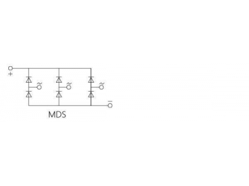 MDS 30A-100A Three Phase Diode Module