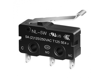 NL-5W/10W R-Shape Miniature Micro switch