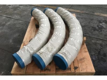 Low temperature steel elbow for offshore platform engineering maintenance project