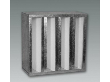 V cell filters/V bank filters