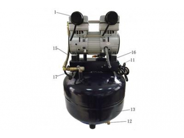 1FW-32 Quiet Dental Air Compressor