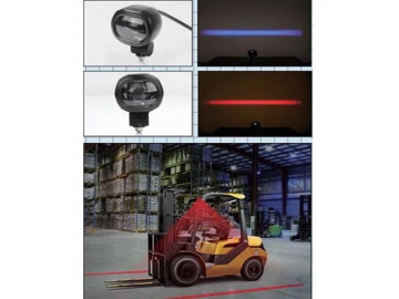 Mini Forklift Red Zone LED Warning Light