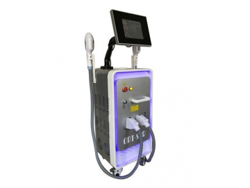 2 Heads IPL Laser Facial Machine for (wrinkle, scar, hair removal, even color, skin toning)