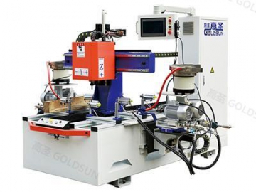 Multi Mortising Drilling Tapping Machine for Bedpost