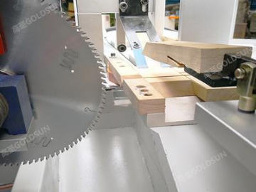 Automatic Wood Brace Cutting Machine