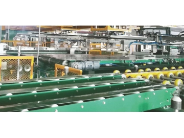 Multilayer Sandwich Panel Sheeting and Stacking Machine
