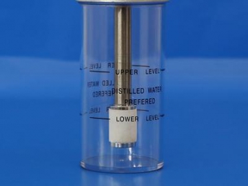 Brass Body Oxygen Flowmeter, wall connection, ABS valve stem