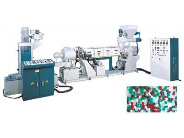Pelletizing Machine with Plastic Recycling System