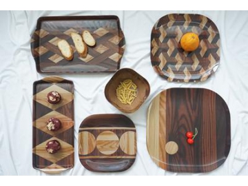 Olive Wood Pattern Dinnerware