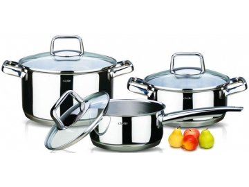 3-ply Stainless Steel Cookware