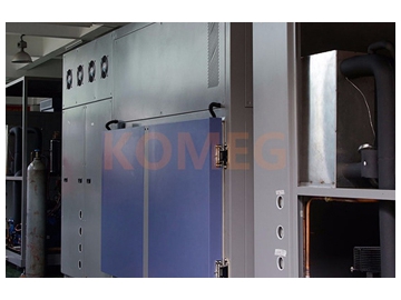 Thermal shock testing chamber in delivery