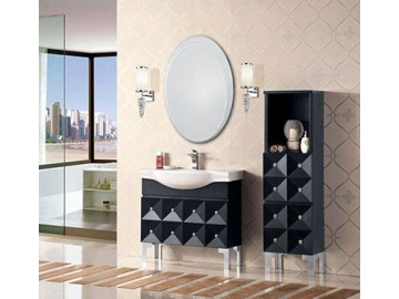Oval Frameless Bathroom Mirror