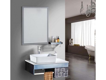 Rectangular Frameless Bathroom Vanity Mirror