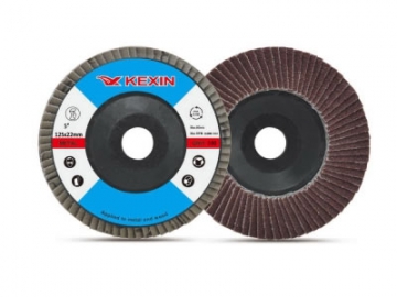 6” T27 Flap Disc / 120 Grit Aluminum Oxide Sanding Disc