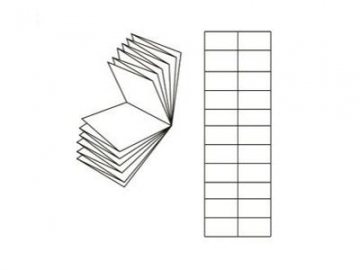 Paper and brochure folding types