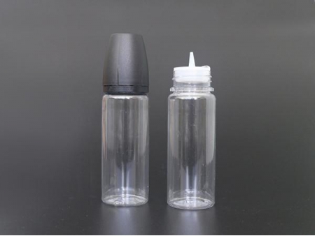 Plastic E Liquid Bottle, PET Extrusion, 30ml~120ml Bottle, Item TBLDES-32 E cig Accessory