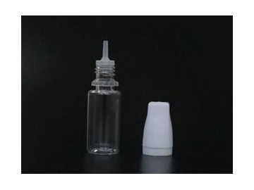 E Liquid Bottle, 10ml Squeeze PET Bottle, Item TBLDES-30 E cigarette Accessory
