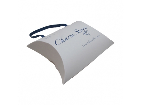 Folding Pillow Box, Custom Printed Cardboard Box