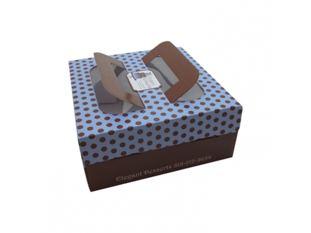 Cake box with handle, Gable Box