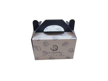 Cake box with handle, Gable Box