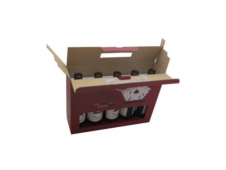 Rigid Setup Wine Box, Two Pieces Box