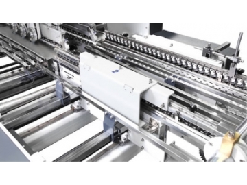 Carton Folding Gluing Creasing Line 1850 type High Speed Carton Machine
