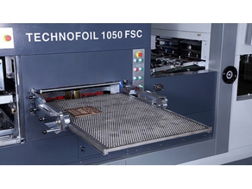 Die Cutting Foil Stamping Press 1050-FSC type Hot Foil Stamping Machine