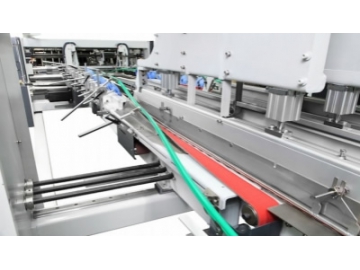 Carton Folding Gluing Creasing Line 1850 type High Speed Carton Machine