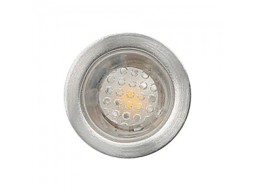 SC-B111 Mini Recessed LED Inground Light, 18mm RGB LED, Waterproof Decking Light