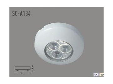 Under Cabinet LED Recessed Downlight, Item SC-A134 LED Lighting