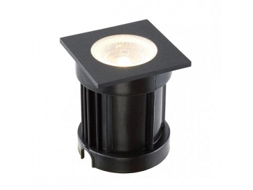 SC-F115 Square COB LED Inground Light, 60mm Outdoor Recessed LED Deck Light