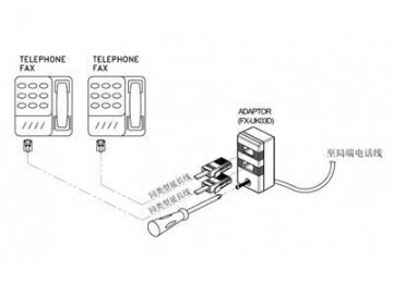 Telephone Adapter to UK