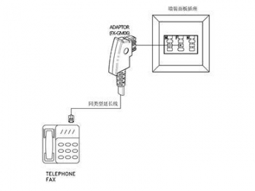 Telephone Adapter to German