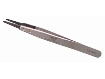 Replaceable Tip Tweezers, ESD Anti-Static Industrial Tweezers