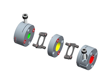 LK5-2 Double Disc Coupling - Clamp Type