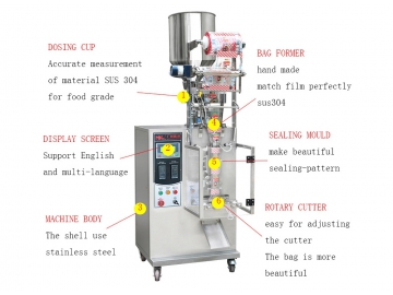 Vertical Form Fill Seal Machine, MK-60KB Packaging Machinery
