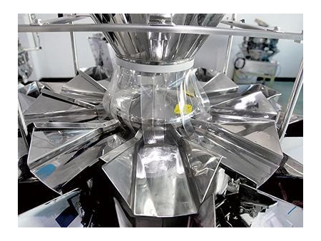 JW-A Modular Circular Weigher for free flow products (Optional 10 heads, 14 heads; 10-1000g, 10-1500g; 1.6L, 2.5L, 5L)