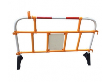 Wind Resistant Plastic Barrier Ideal for Construction Sites and Street Works